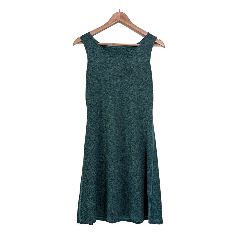 Patagonia Green Heathered Midi Dress